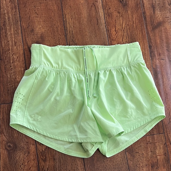 Under Armour Pants - Under Armour Neon Green Athletic Shorts